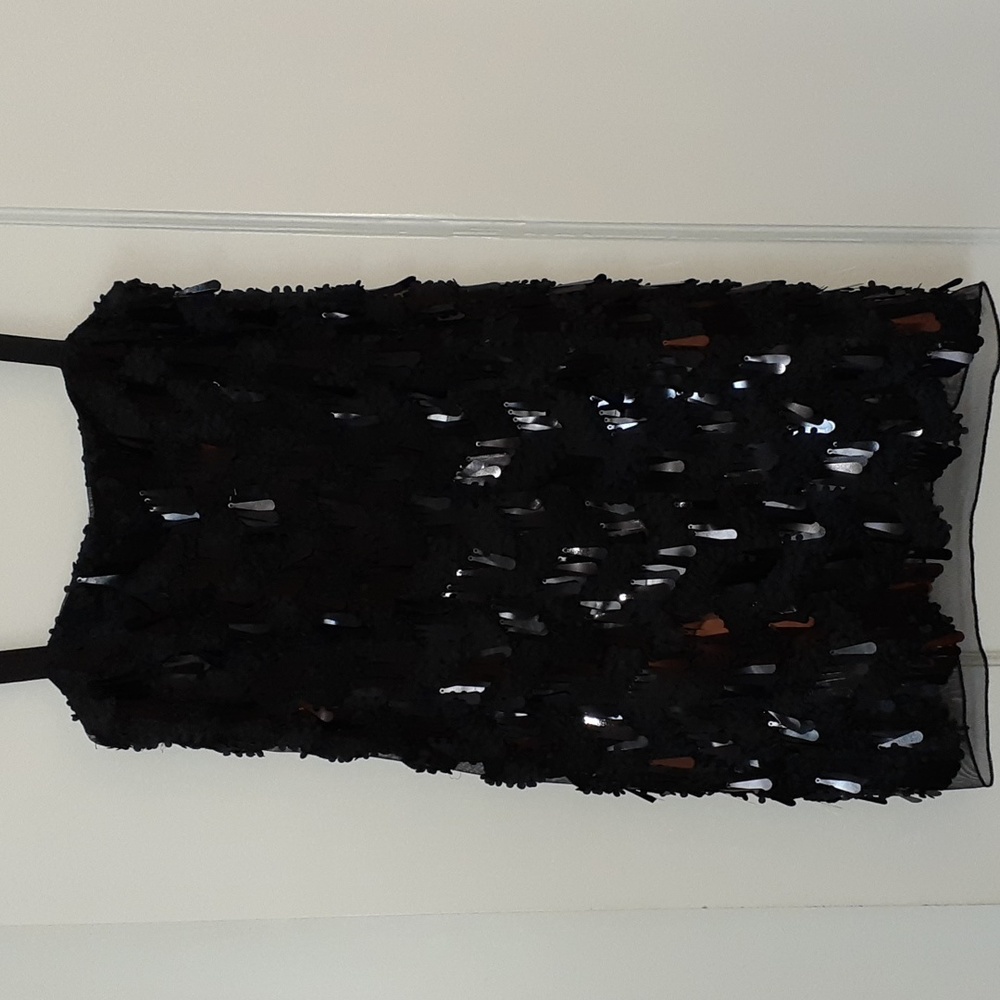 NWOT Zara black spangled party dress - gorgeous!